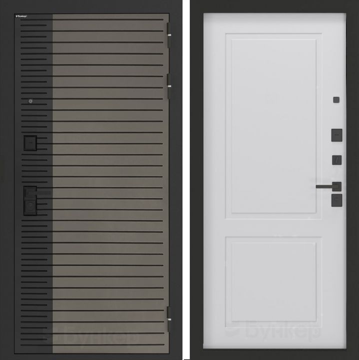 Входная дверь Бункер BN-15 - 11 Белый софт