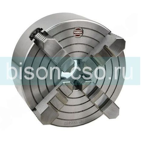 Четырехкулачковый токарный патрон K72-200/C4 Fuerda