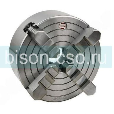 Четырехкулачковый токарный патрон K72-200/C4 Fuerda