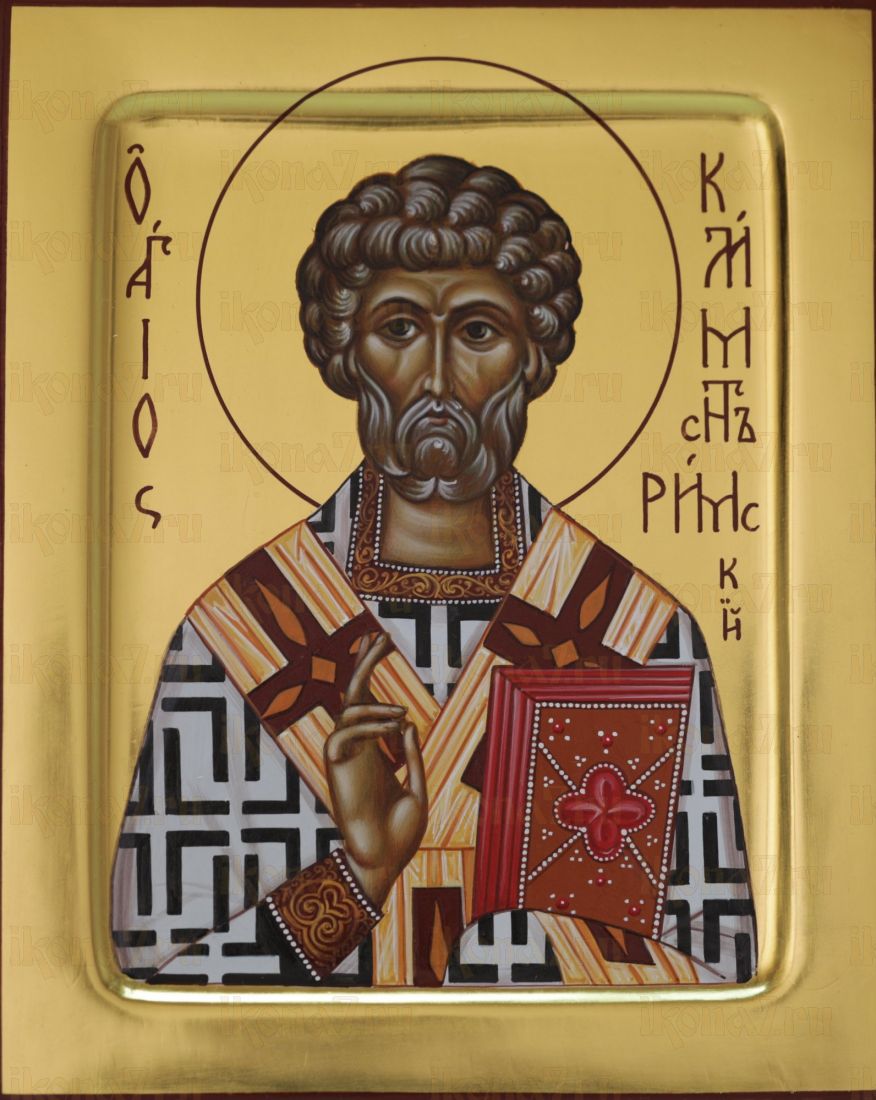 Икона Климент Папа Римский (UV-печать)(10251)