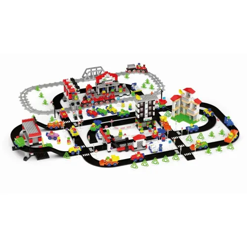 Набор Курс правил Дорожного движения  "Автодорога и ПДД для детей "