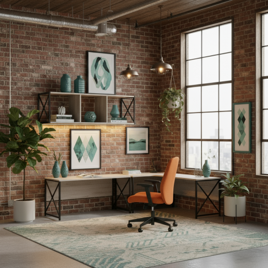 ЛОФТ-11 Шкаф для одежды (660х370х1900 мм) Дуб Канадский