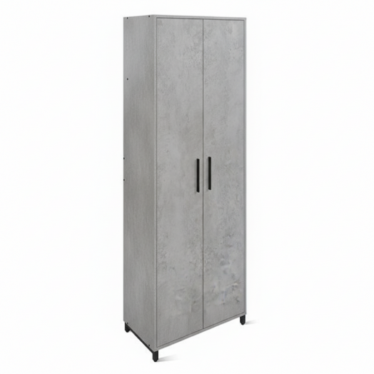 ЛОФТ-11 Шкаф для одежды (660х370х1900 мм) Бетон