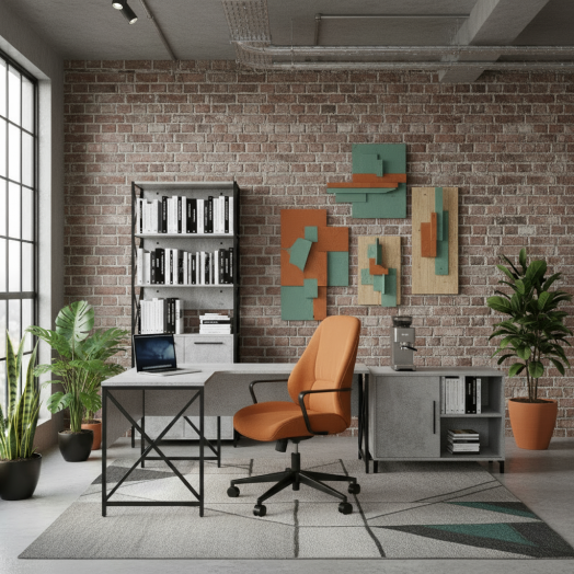 ЛОФТ-7 Тумба под аппаратуру (800х430х600 мм) Бетон