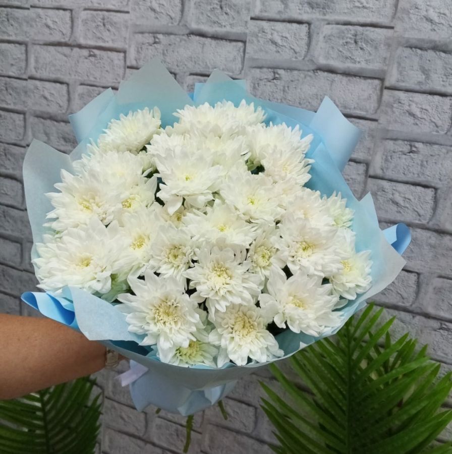 Комплимент из хризантем