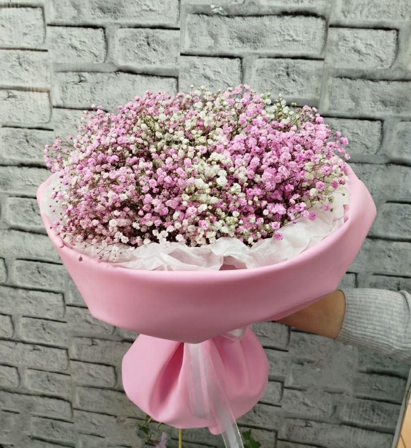 WOW-БУКЕТ из гипсофилы