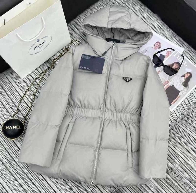 Пуховик PRADA Re-Nylon down женский