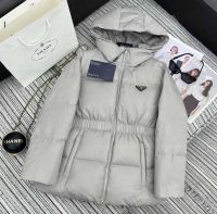 Пуховик PRADA Re-Nylon down женский