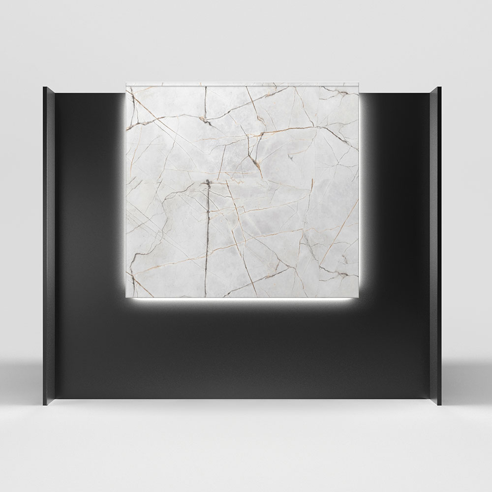 Ресепшн «Квадрат» Черный / Оникс