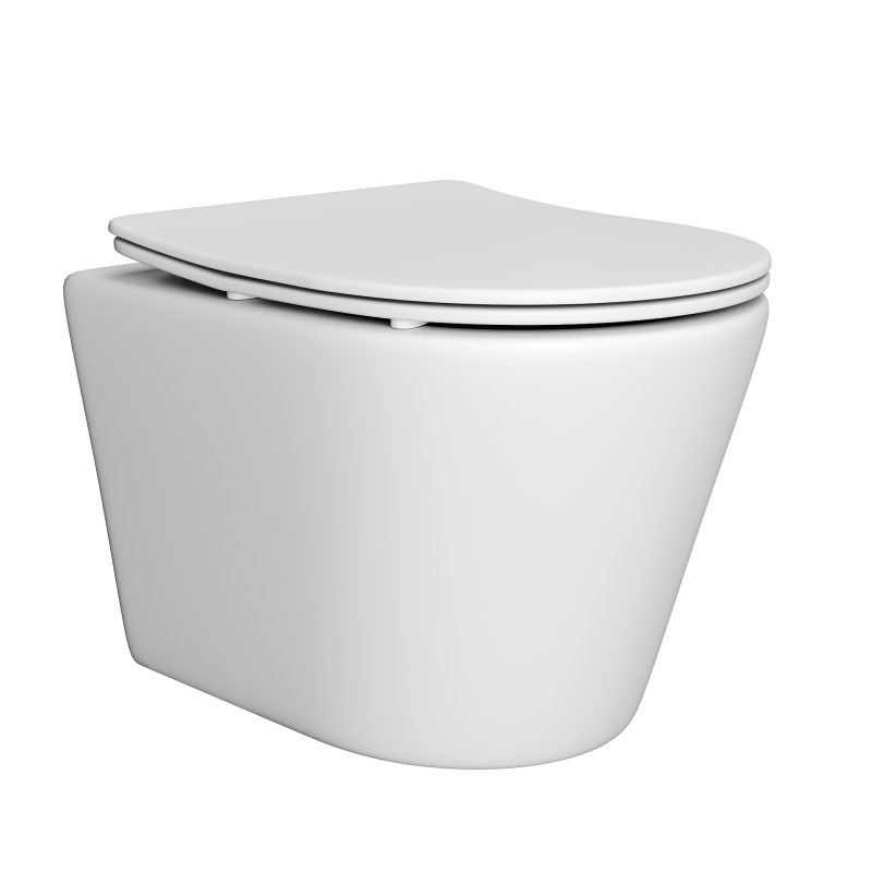 Подвесной унитаз Abelsberg Element Ceramic TornadoFlush ELC70701WH