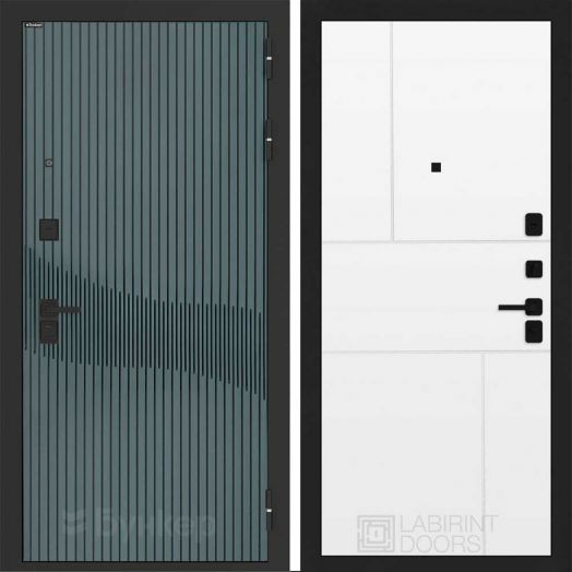 Входная дверь Бункер BN-13 - 21 Белый софт