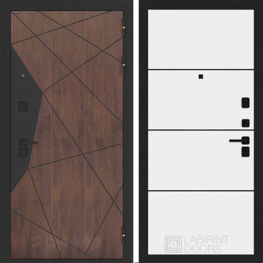 Входная дверь Бункер BN-14 - 25 Белый софт