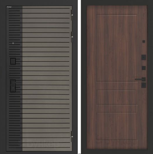 Входная дверь Бункер BN-15 - 03 Орех бренди