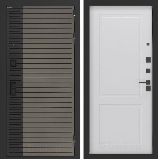 Входная дверь Бункер BN-15 - 11 Белый софт