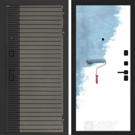 Входная дверь Бункер BN-15 - 28 Грунт под покраску