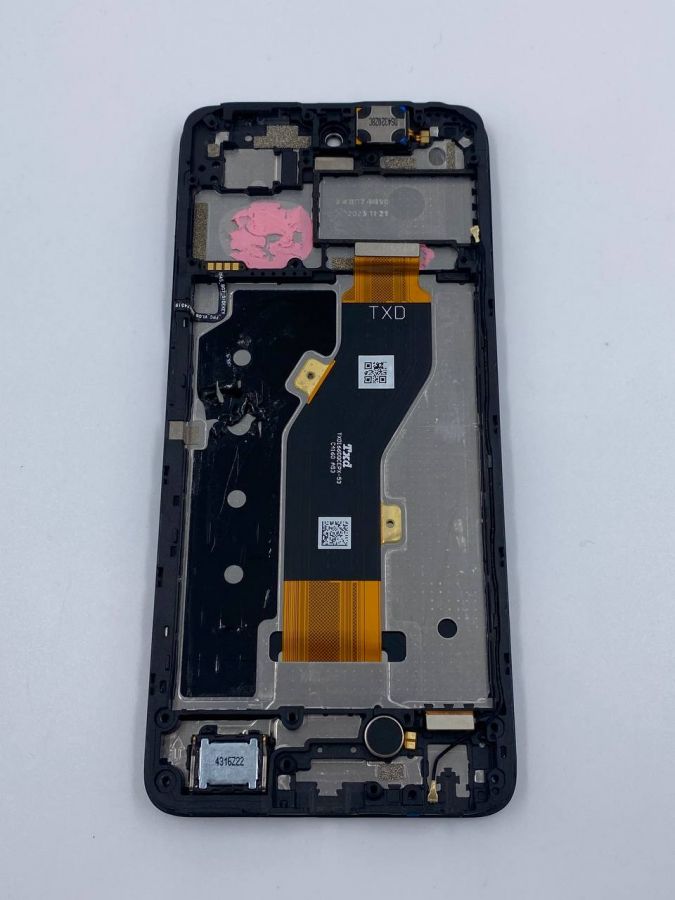 Tecno spark 20c дисплей оригинал в рамке с разбора (мелкие потёртости)