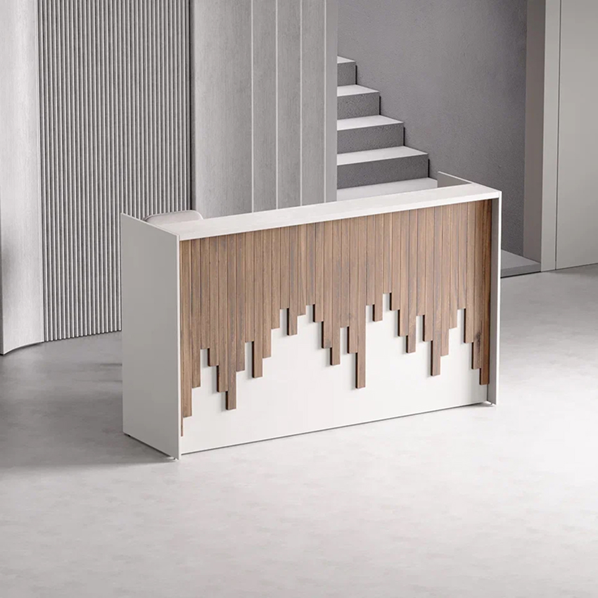 Ресепшн «Моцарт» Белый/Юстус