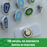 значки пластиковые на мероприятие
