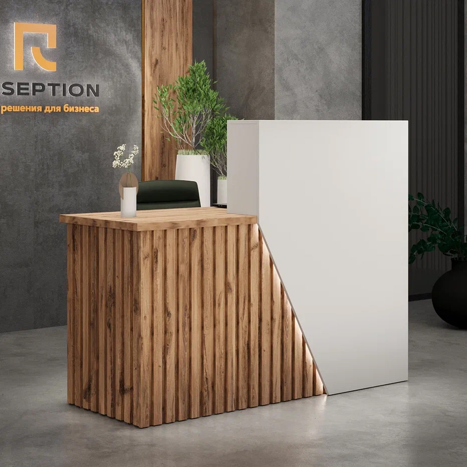 Ресепшн «Анталия »прямая Белый / Ютус