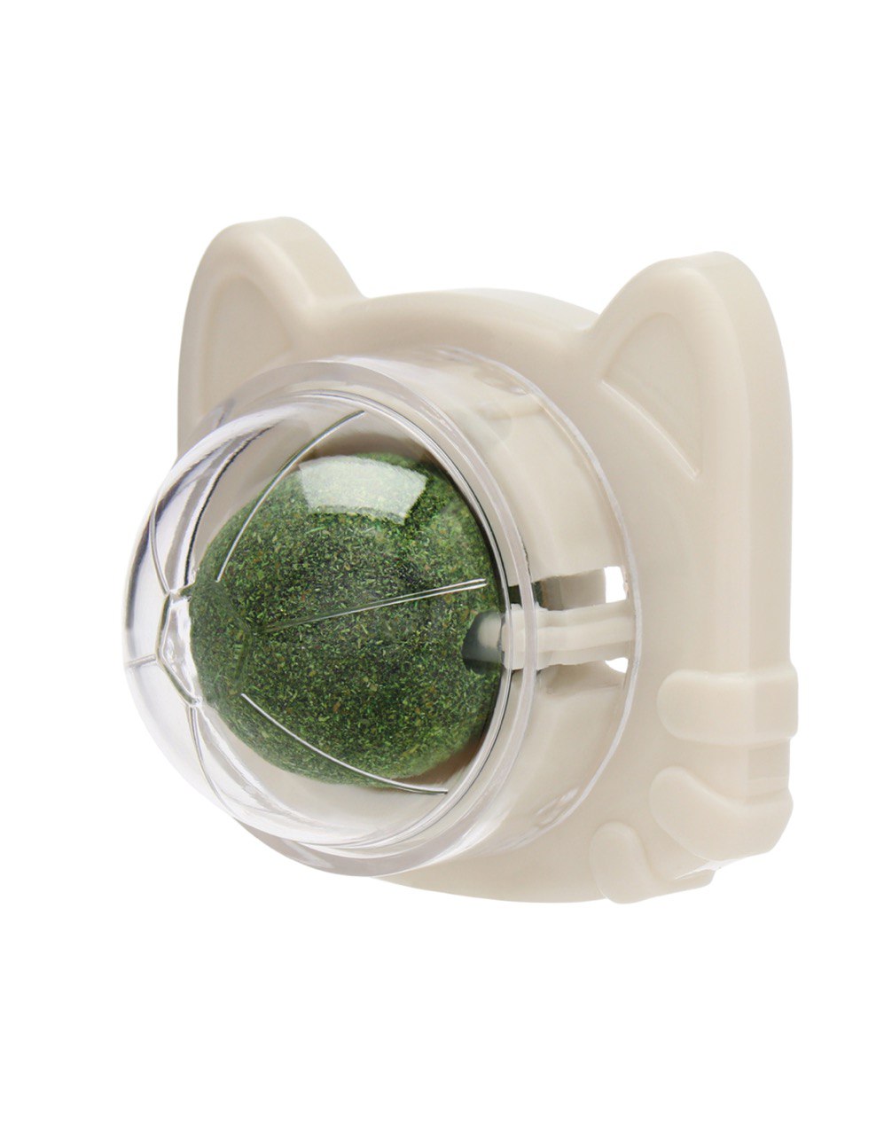 Игрушка для кошек с кошачьей мятой "Кот", 6,8 см, белая