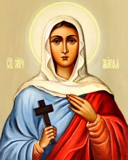 Икона Марфа Вифанская (UV-печать)(10306)