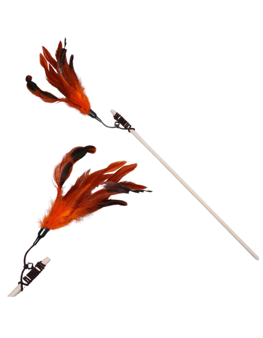 Дразнилка-удочка из эко-материалов в ассортименте