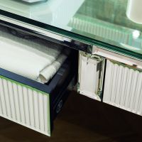 Комплект мебели напольный №3 Oasis Rialto 190x51x200 см консоль с раковиной схема 3