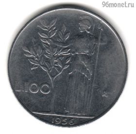Италия 100 лир 1956