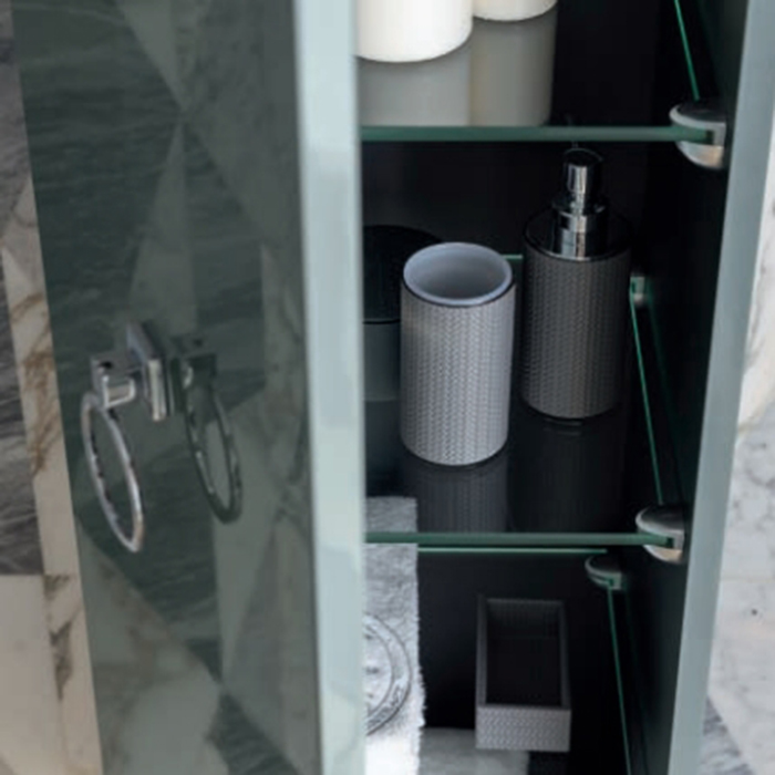 Комплект мебели №19 Oasis Lutetia напольный 165х56х230 см консоль стелешница раковина ФОТО