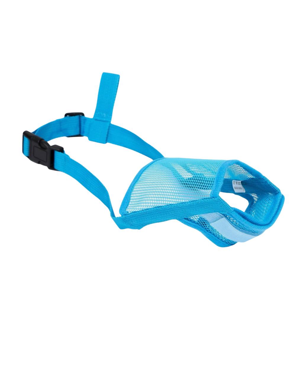 Намордник сетчатый с двойной фиксацией, размер S, голубой