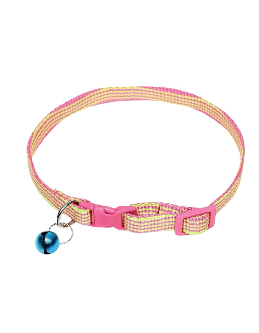 Ошейник нейлоновый "Волна", 33 х 1 см, микс цветов