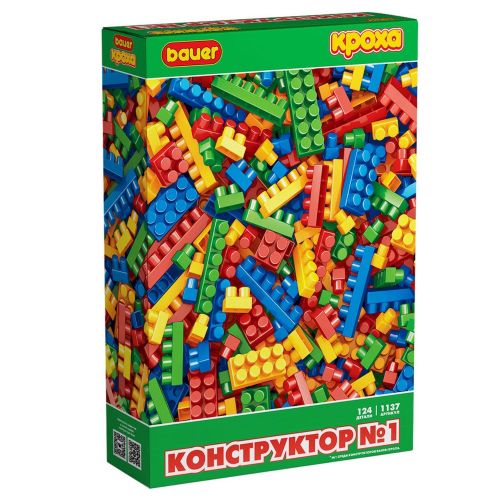 Конструктор "Конструктор №1" 124 детали
