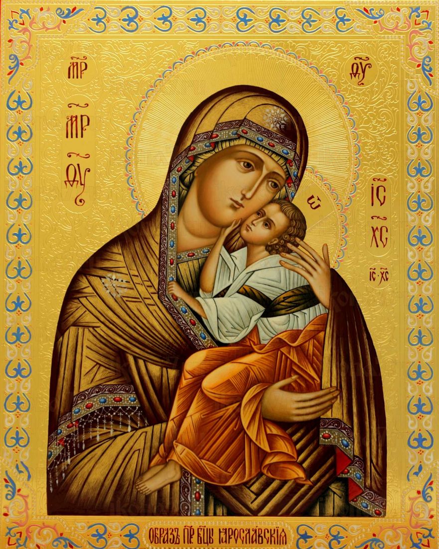 Ярославская икона Божией Матери (UV-печать)(10351)