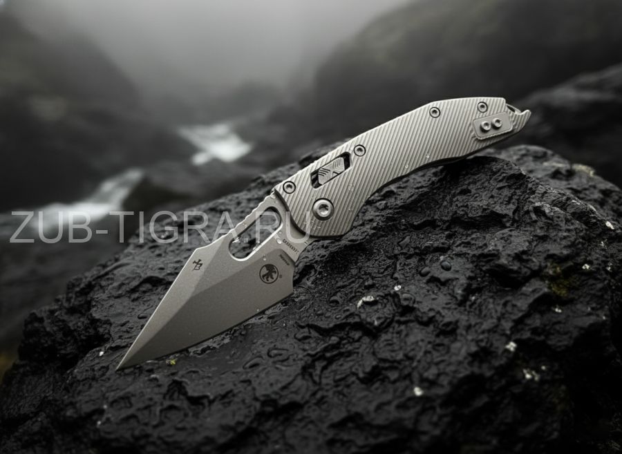 Нож Microtech Borka Stitch Titan Ram Lok