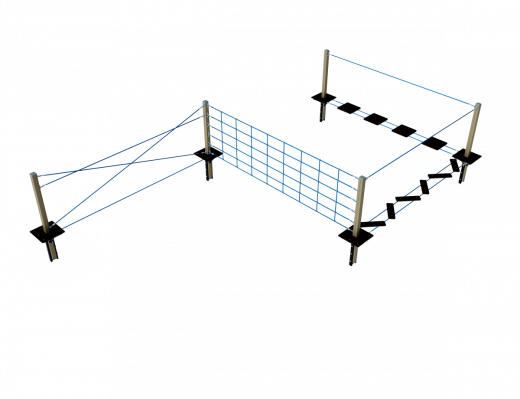 Спортивный комплекс Джунгли 8900х4900х2000