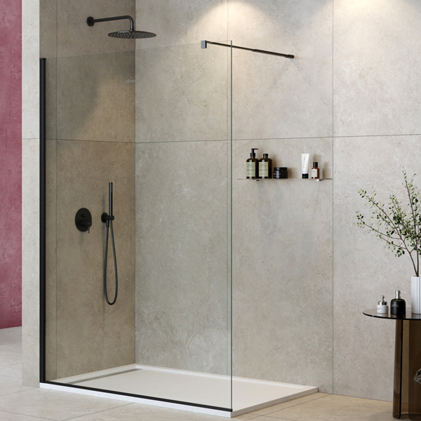 Душевая перегородка Cezares Liberta-L-1-140-C-NERO