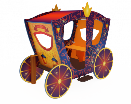 Беседка Карета мини 1800х1100х1500