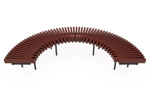 Скамья полукруглая  2700х1350х460