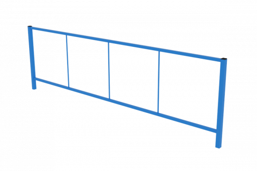 Ограждение 700х2000 тип 5 2000х30х700