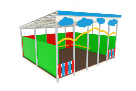 Теневой навес Детство мини 5000х4500х2700