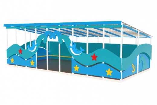 Теневой навес Морской 9000х4500х2700