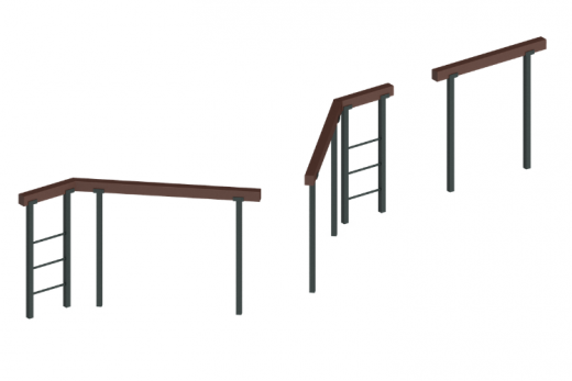 Разрушенный мост 9560х2090х2000