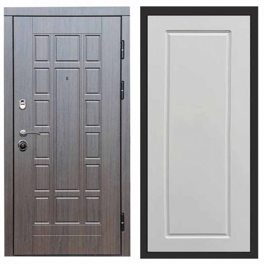 Входная дверь Termo-door Виргиния Венге - Гранд Слоновая кость