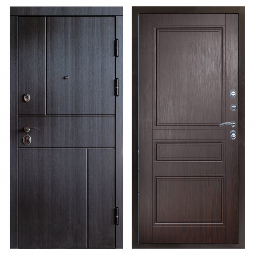 Входная дверь Termo-door Вертикаль Венге - Класскика Венге