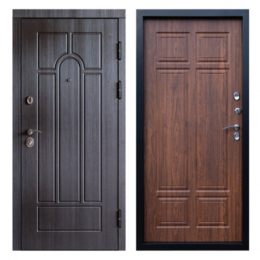 Входная дверь Termo-door Модена Венге - Орех премиум