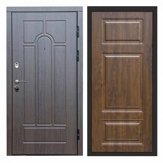 Входная дверь Termo-door Модена Венге - Лион Дуб