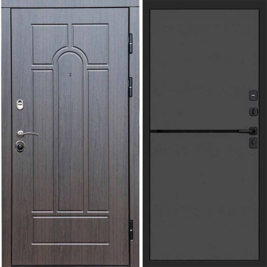 Входная дверь Termo-door Модена Венге - Нео Графит