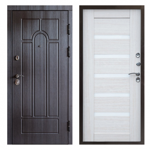 Входная дверь Termo-door Модена Венге - Царга Лиственница