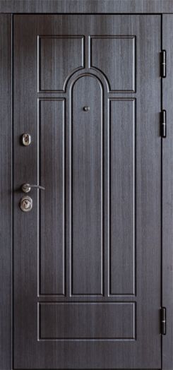 Входная дверь Termo-door Модена Венге - Зеркало триумф Дуб