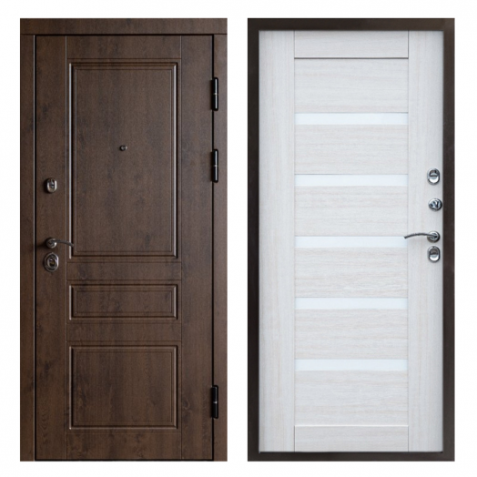 Входная дверь Termo-door Орегон Дуб - Царга Лиственница